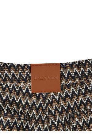 beige polyester shorts LANVIN KIDS | N30263P90